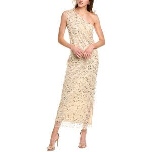 Marina Womens Mesh Gown